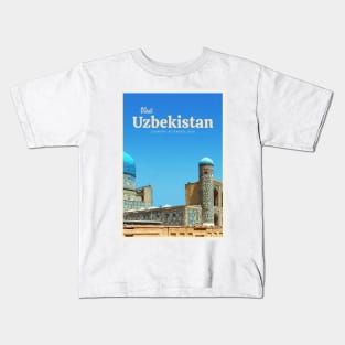 Visit Uzbekistan Kids T-Shirt